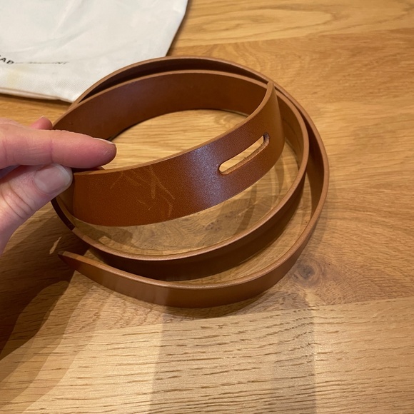 Isabel Marant Lecce Leather Belt - Tan - Picture 6 of 8